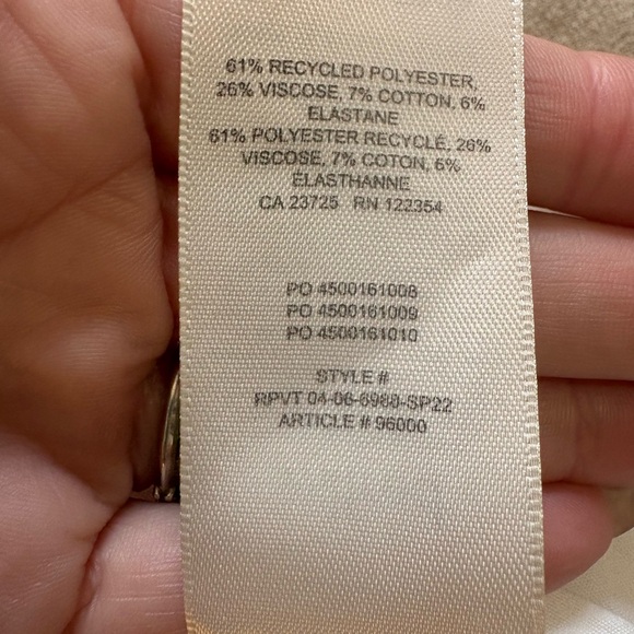 Wilfred | Aritzia cream effortless dress pant trousers size 6 business classic - Picture 7 of 7